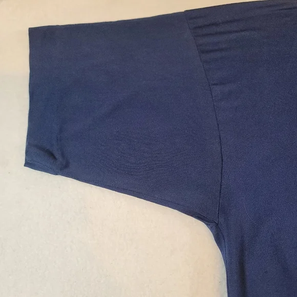 0786. EUC ~ REI ~ 100% SILK ~ Navy Blue ~ Large ~ Warming Layer - Picture 7 of 11